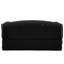 Canapé-lit pliable en velours côtelé Corduroy - Canapé convertible en mousse haute densité (noir)-133347966