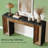 Dual-Tone Design Console Table,Sofa Table,Modern Entryway Table