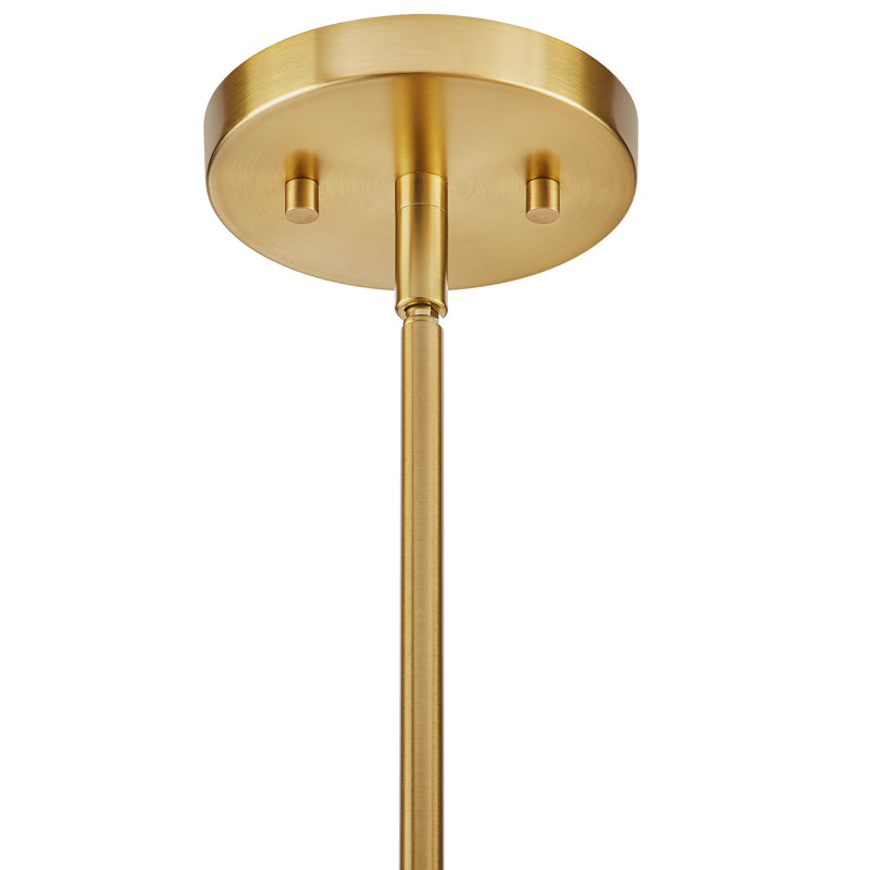 Luminaire suspendu 4 lumières Brentwood, Laiton
