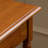 Cherry Rectangular Solid Wood with 2 drawers desk