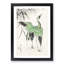 Crane Bird by Numata Kashu - Single Picture Frame Painting on MDF-55682883-55682882