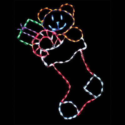 Décoration de fenêtre illuminée 150 lumière del