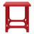 Outdoor Poly Adirondack Chair With Side Table-118433313