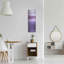 Winston Porter «Purple Rain I» par Erin Ashley, art mural en métal-2047647463