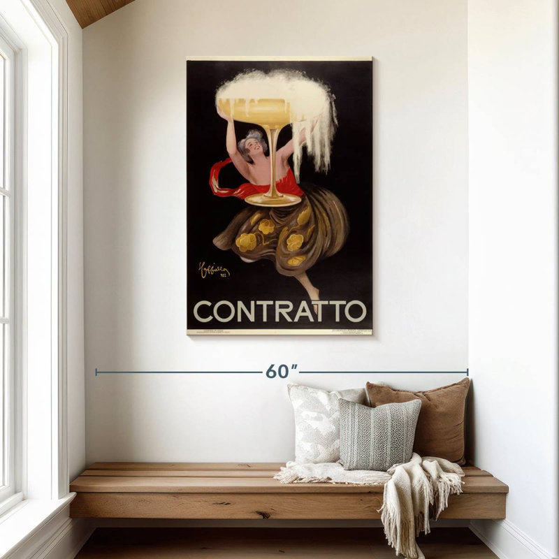 Contratto, 45" H x 30" W