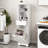 Tilt-Out Laundry Sorter Cabinet In White - One Compartment, Drawer, Built From E1 With Painting For A Convenient Storage Made Strong And Painted Surface Durability