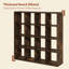 Cubicle 147.19cm H Media Shelves-121084210