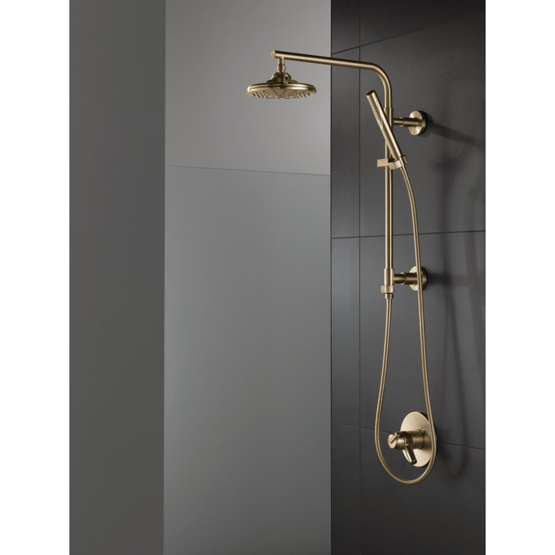 Robinet de douche Emerge, Bronze champagne