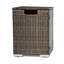 Couvercle de réservoir de propane Hideaway et table d'appoint pour foyer d'extérieur au gaz avec couvercle pliable