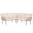 L-Shape Outdoor 5-Person Sofa Seating Group With Cushions-287616954