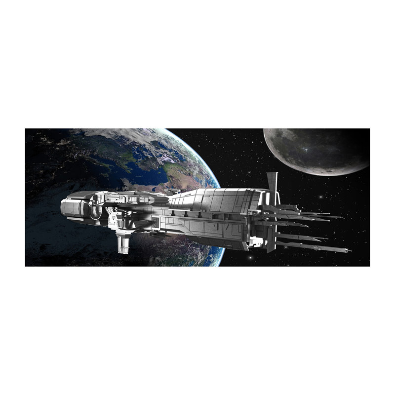 Spacecraft - Wrapped Canvas Print