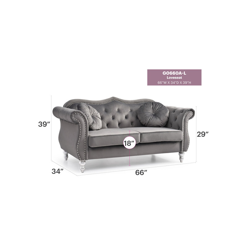 Causeuse Cozy, Gris foncé