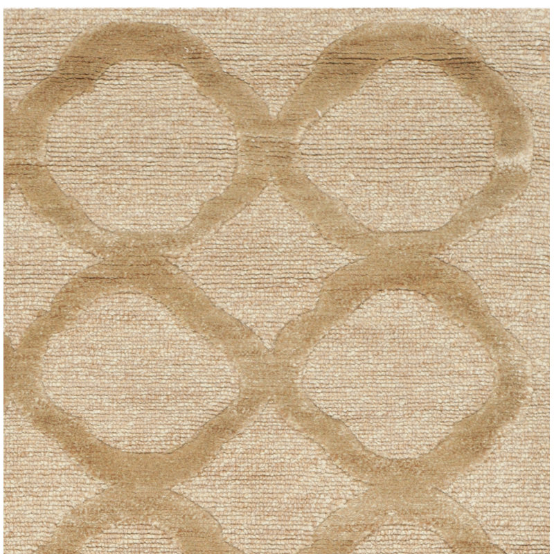 Tapis tissé à la main Curry, Rectangle 3 pi 9 po x 5 pi 9 po