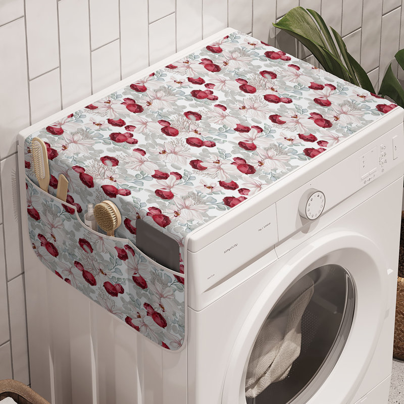 Ensemble de 2 bacs à linge blanc rubis et poussière de 47 po x 18,5 po East Urban Home