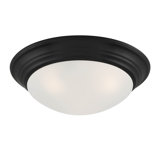 Jennesa Glass Flush Mount