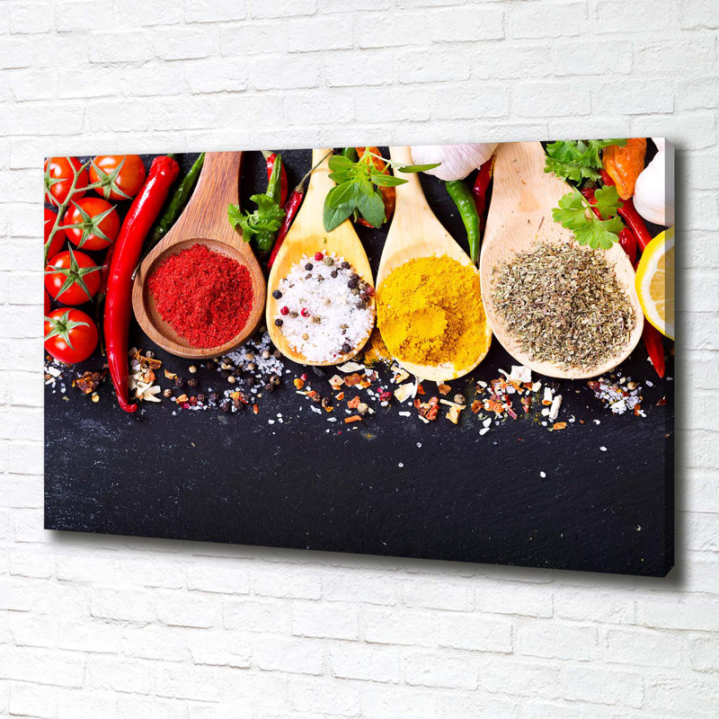 Mix Of Spices - Wrapped Canvas Print