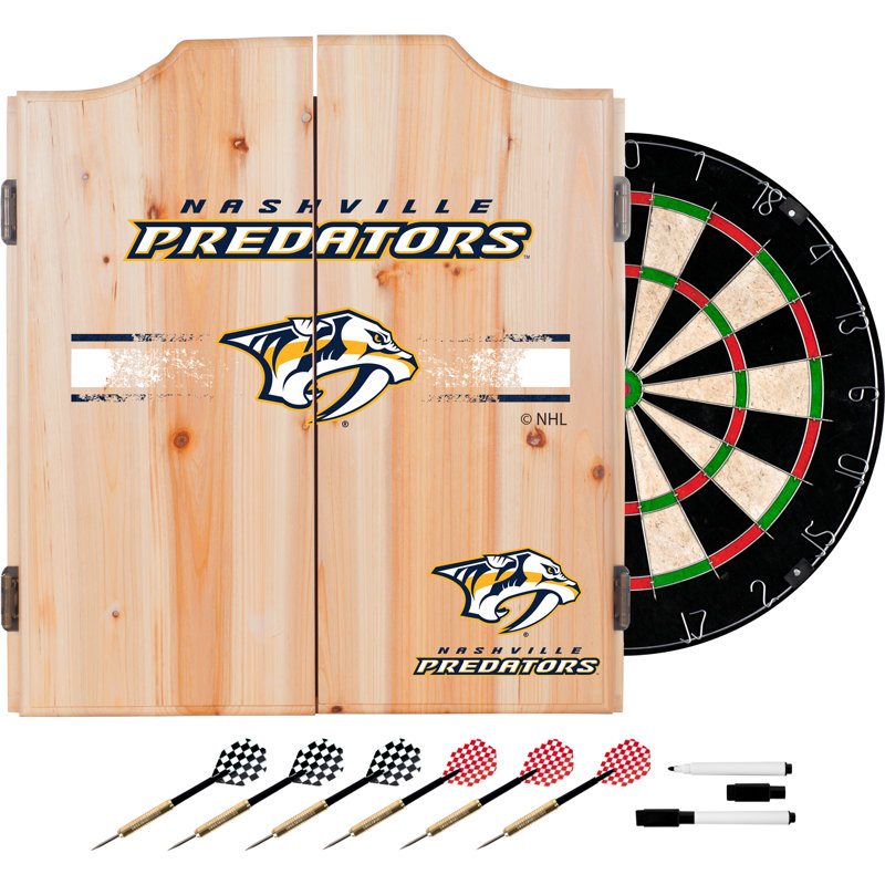 Ensemble de jeu de fléchettes NHL Logo, Nashville Predators