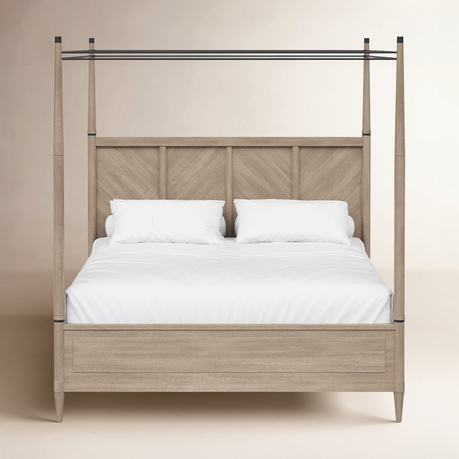 Leflore Canopy Bed, Queen