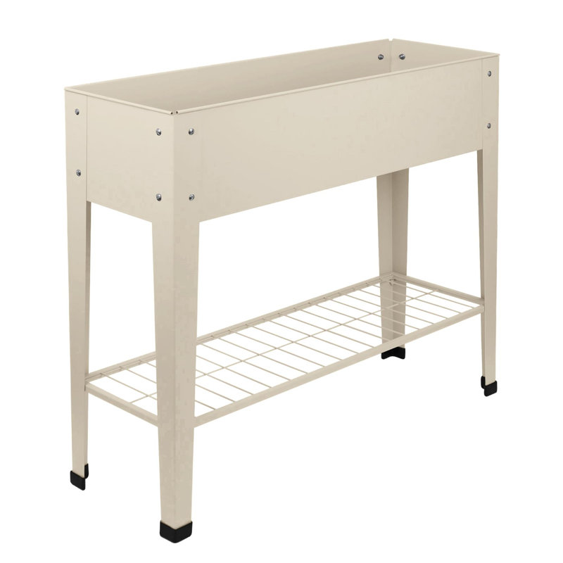 Raised Garden Bed, 1, Ivory