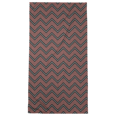 Serviette de bain à chevrons à la main classic Stephenie