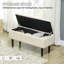 Benuel Polyester Storage Bench-638691712