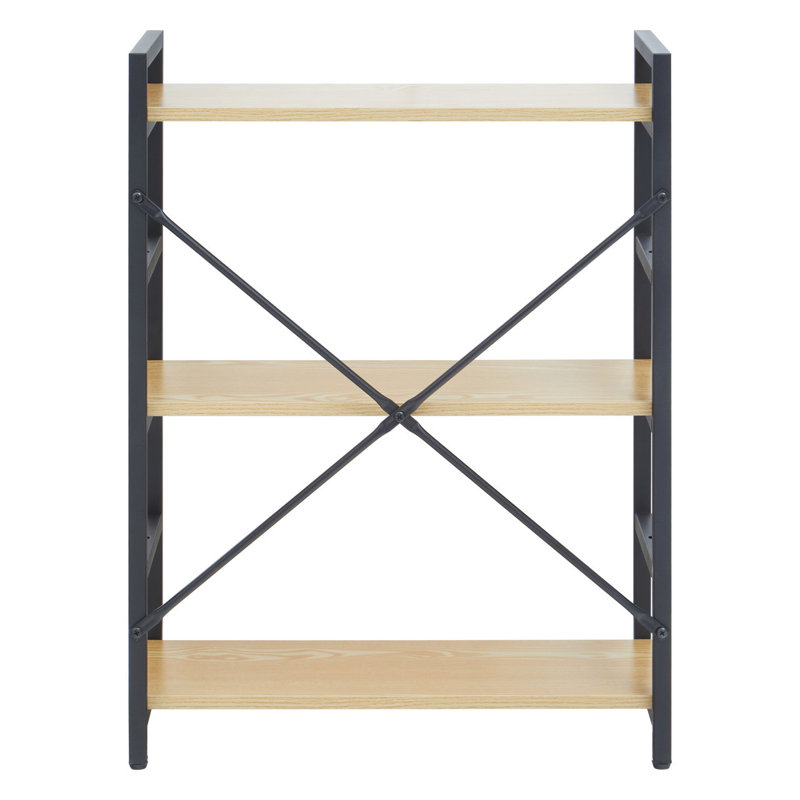 Sanor 60cm W Metal Shelving Unit, Yellow
