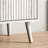 Fluted 6-Drawer Double Dresser For Bedroom, 55.1" Modern Chest Of Drawers With Deep Drawers, Curved Profile Design, Wood Drawer Organizer For Living Room, Hallway, Nursery, Hallway Closet-1518427181