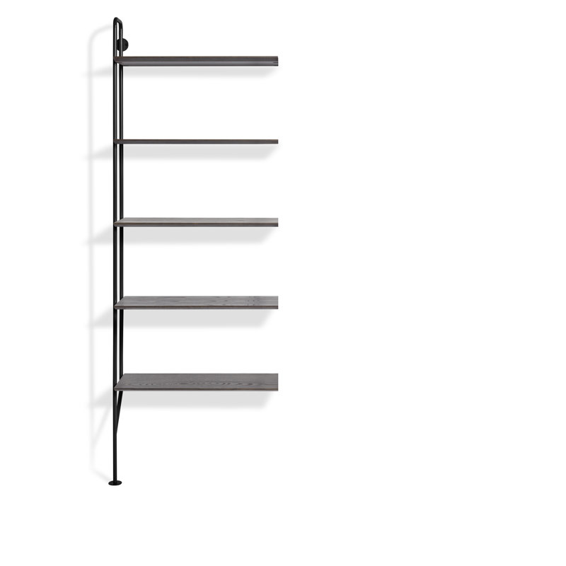 Hitch Bookcase Add-on Kit, Black/Slate