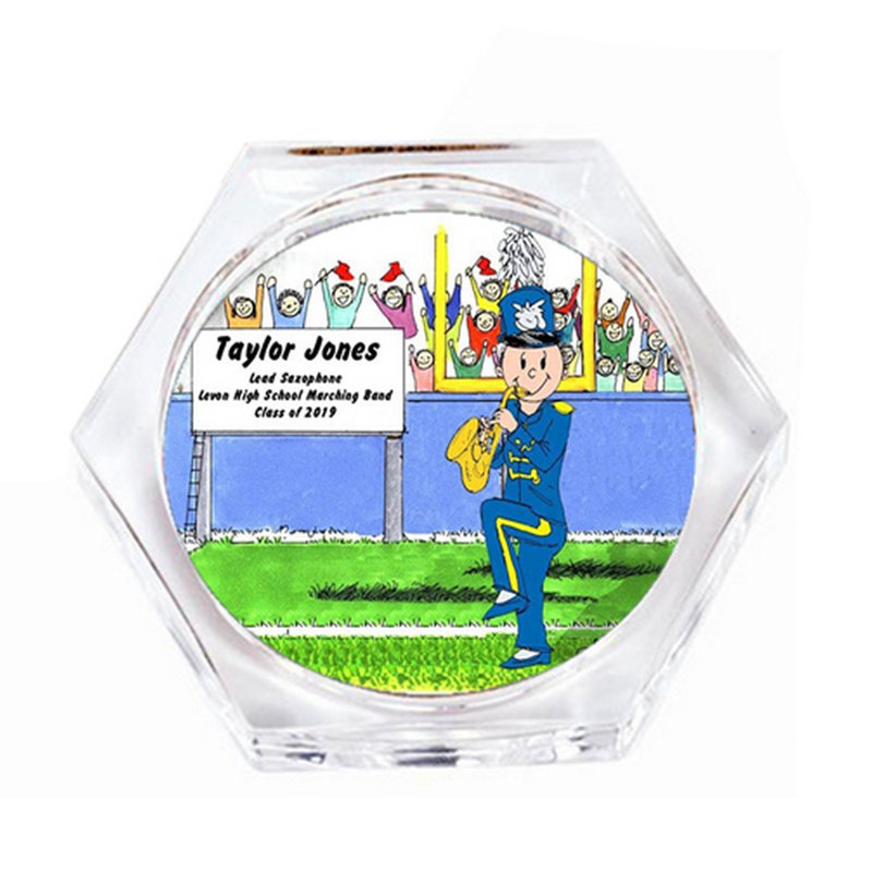 Ensemble de 4 sous-verres personnalisables, Oui