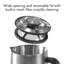 Bouilloire à température de précision Lotus Professional Series The Purist, bouilloire électrique 1,5 L, 1500 watts, acier inoxydable, LTSKT500