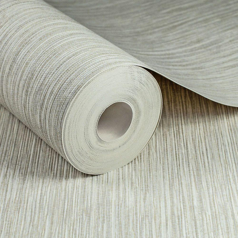 Vinyl Wallpaper Roll, Natural