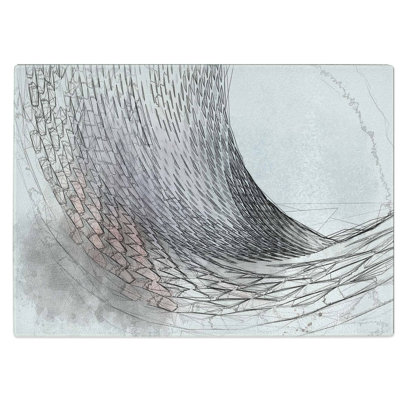 Tempered Glass Sketching the Architecture Vol.10 Chopping Board