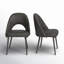 Chaise d'appoint rembourrée Etna-2002082763