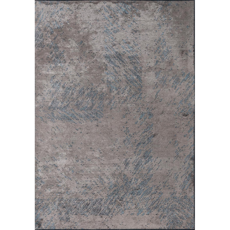 Almeater Abstract Hand Loom Indoor / Outdoor Area Rug, Rectangle 240 x 340cm