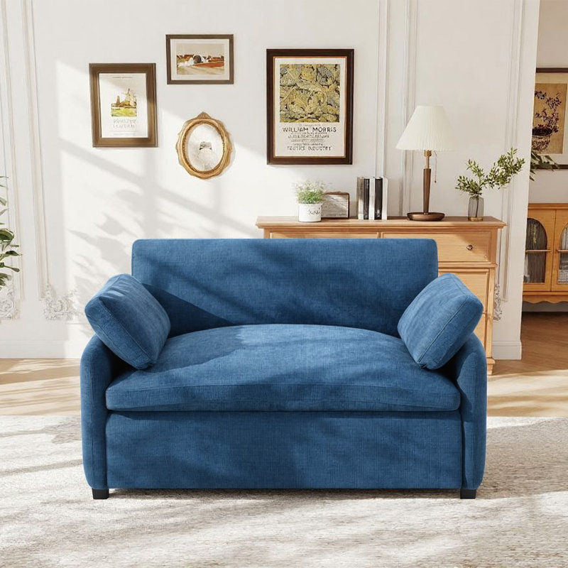 Fauteuil d'appoint 50 po, Bleu