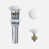 Blanc/chrome