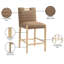Tabouret de comptoir en cuir Aimee-1711517990-1731078783