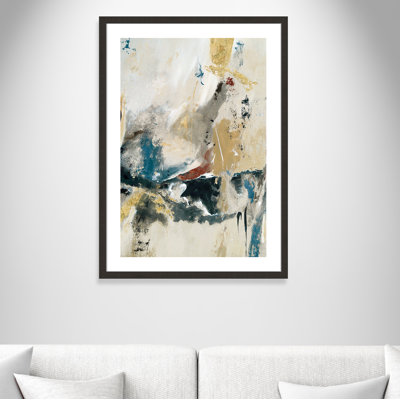 Reproduction de peinture acrylique encadrée, "Hold fast I"