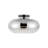 Trinity Glass LED Semi Flush Mount-77452334