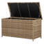 Ebern Designs Jasimen 149 cm W 620 L Water Resistant Wicker Deck Box-1516564544