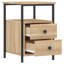 Orlie 34cm W Iron Bedside Table-826484593