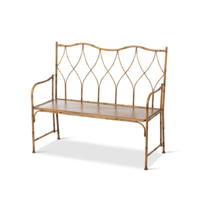 Roanoke Metal Porch Bench by Park Hill Collection