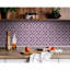 Carreau de mosaïque en vinyle Merlot-63380440