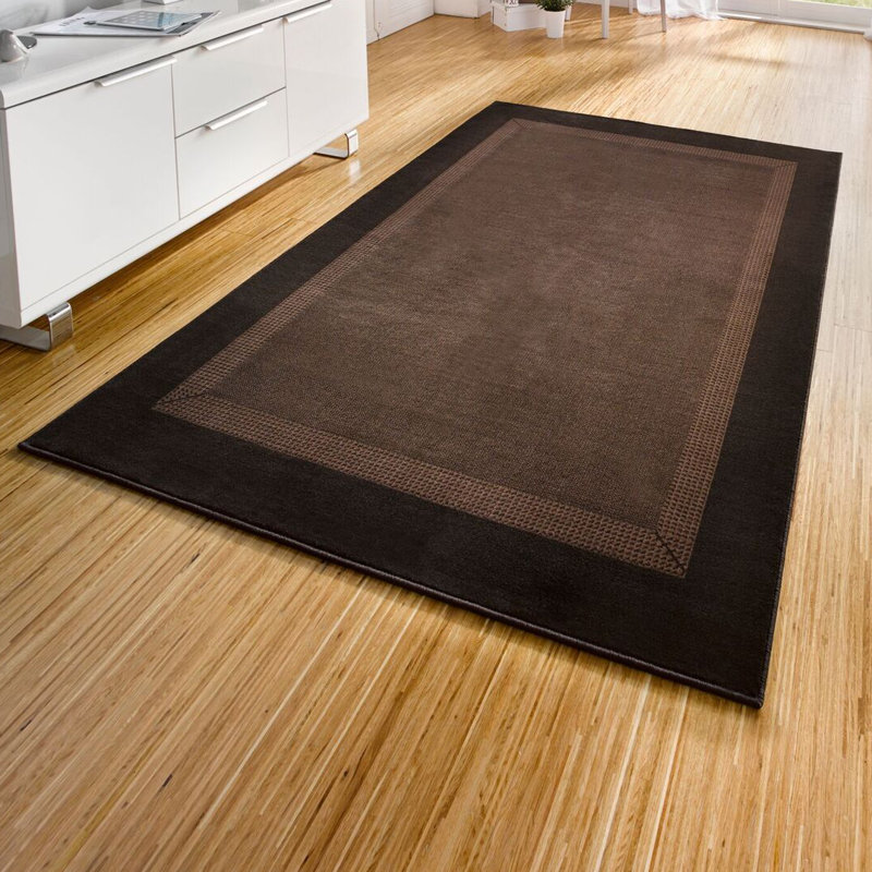 Basic Brown Rug, Rectangular 200 x 290cm