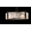 Luminaire suspendu 3 lumières Savoy House Hayward en noir mat avec accents laiton chaud-119771861-119771862