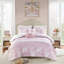 Ensemble d'édredon à motif floral à motif cachemire double / grand