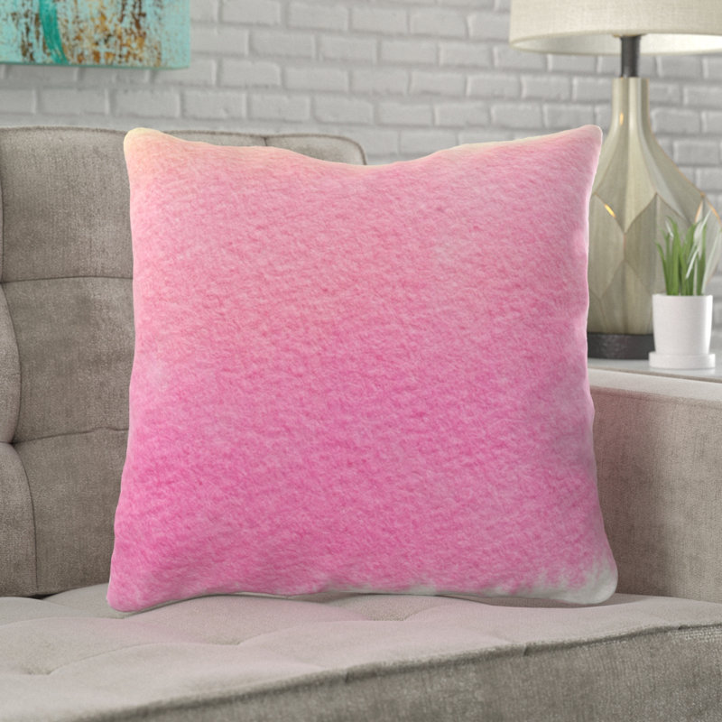 Coussin watercolour Dorantes, Microsuède, Intérieur