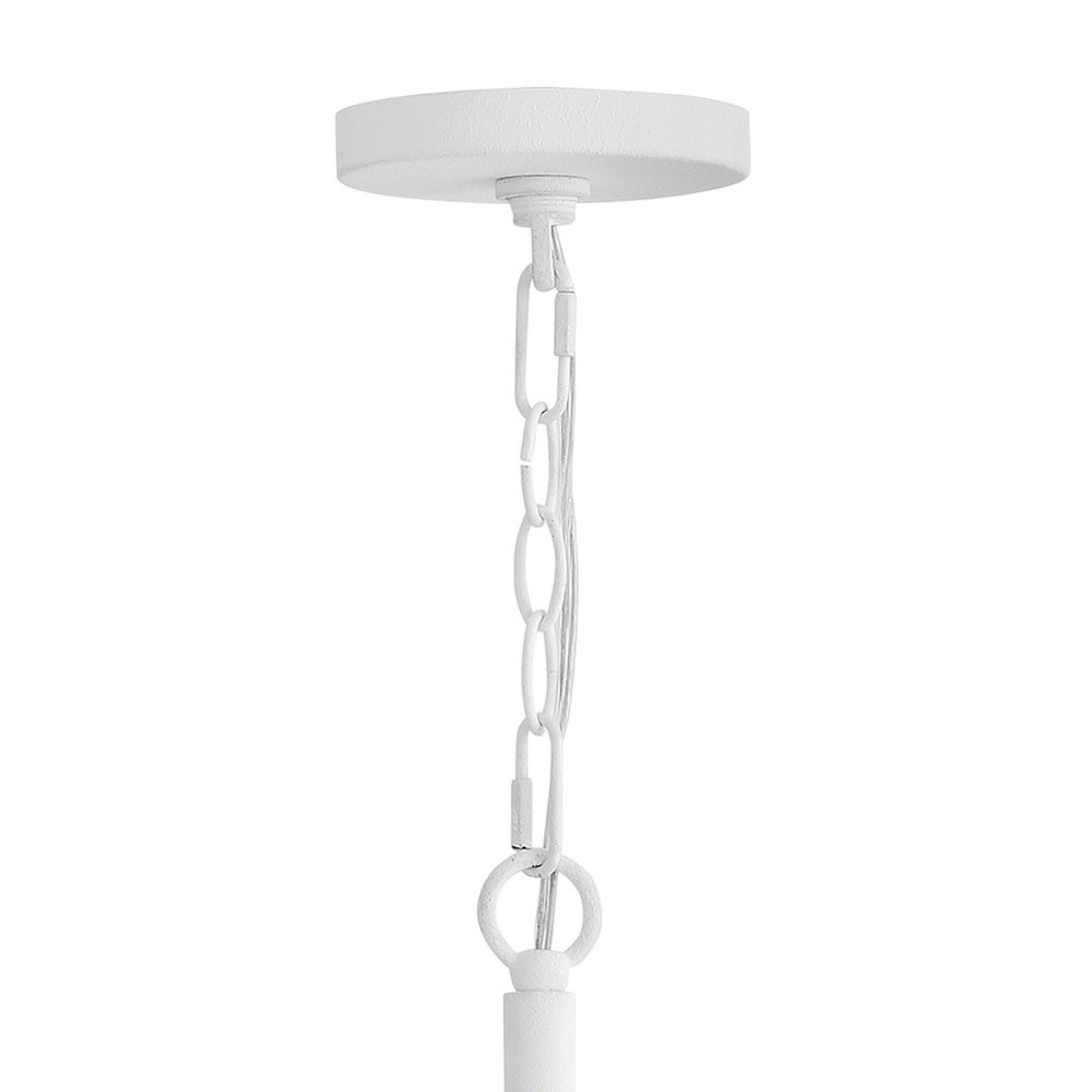 Saxony 4 - Light Steel Dimmable Chandelier