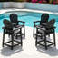 Chaise de bar d'extérieur Hdpe Adirondack-317786085