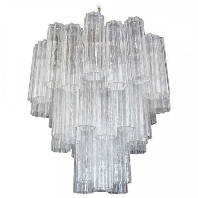 Venetian Tronchi Glass Chandelier
